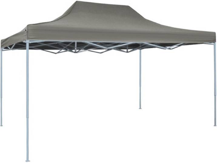 vidaXL - Tent - pop-up - inklapbaar - 3x4\,5 - m - antraciet