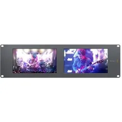 Blackmagic SmartView Duo 2 (8", SVGA), Video Monitor, Grau