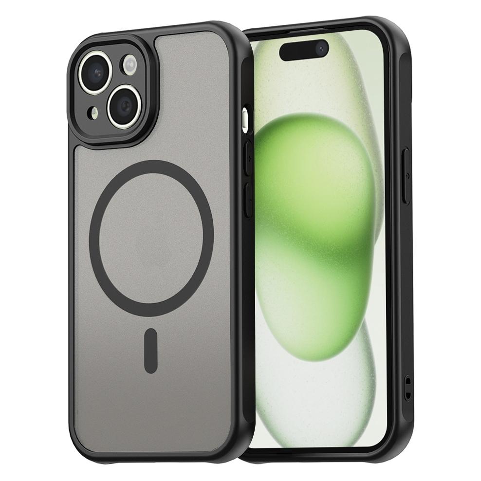 Techsuit - HaloFrost II MagSafe - iPhone 15 Plus - Black (Apple iPhone 15 Plus) (59328826)