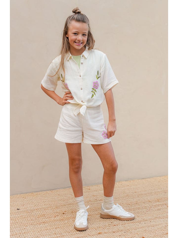 Like Flo Shorts "Fee" in Creme - 146/152