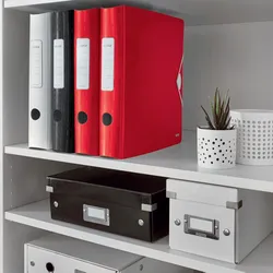 LEITZ Qualitäts-Ordner 180° Active DIN A4, 6,5 cm rot