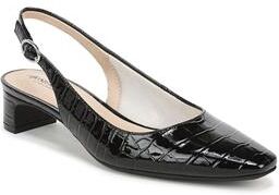Wide Width Women's Lorena Slingback by LifeStride in Black (Size 6 W)