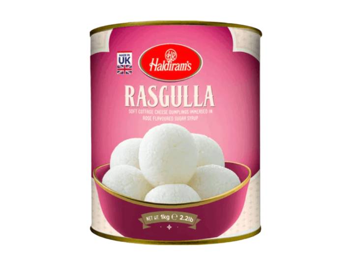 Haldiram's Rasagulla blik 1 kg
