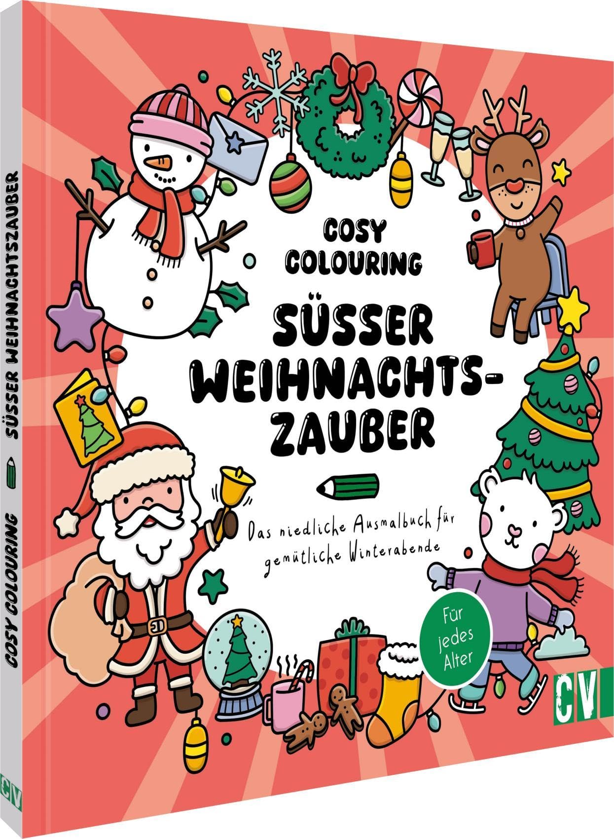 Cosy Colouring - Süßer Weihnachtszauber: Gemütliches Ausmalbuch für Winterabende: Kreativer Spaß für alle Altersgruppen! - Preis vom 09.10.2026 07:28:09 h