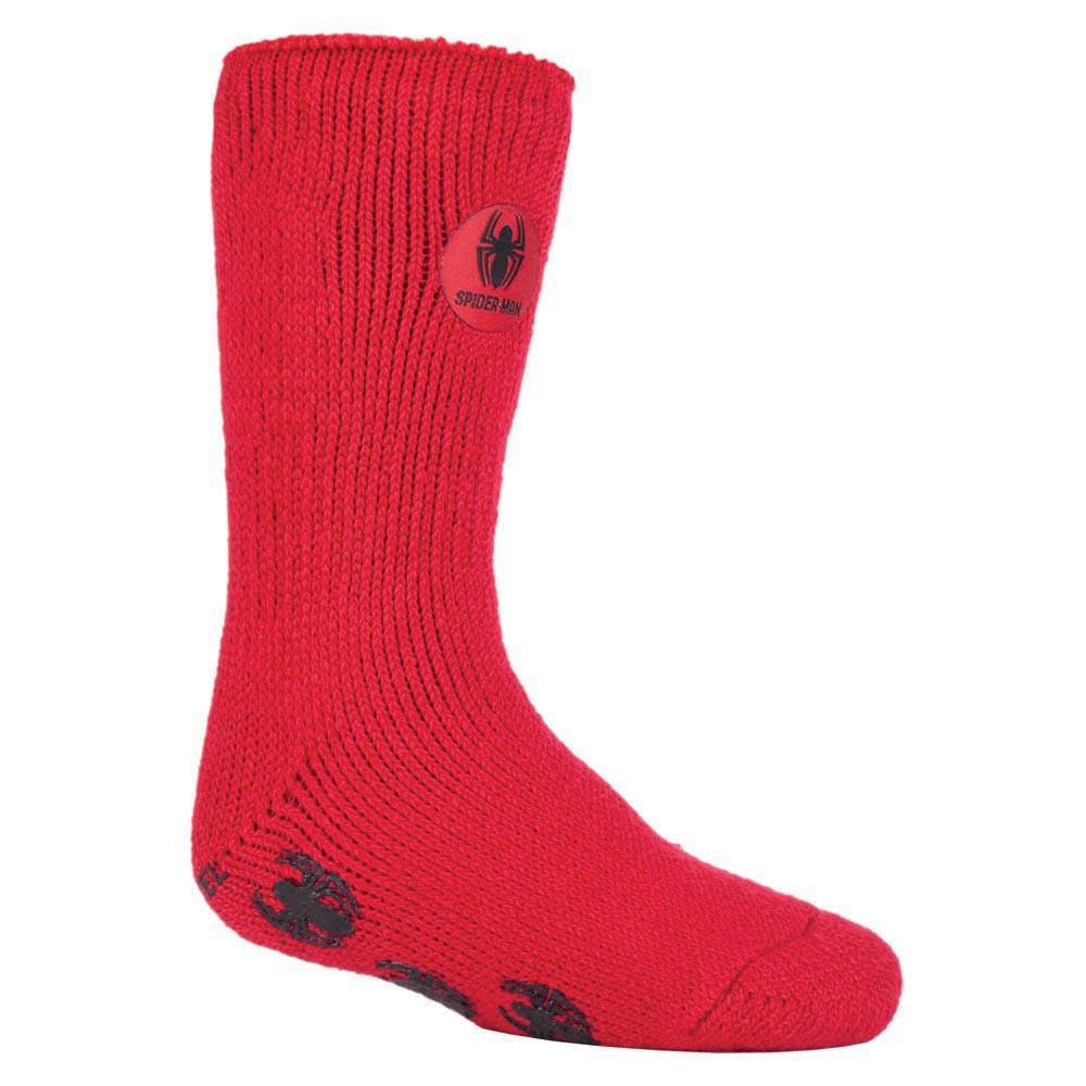 Heat Holders Karakter thermo pantoffelsokken voor kinderen - Spider Man