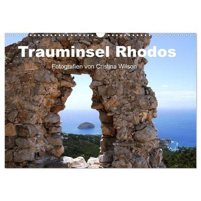 Trauminsel Rhodos (Wandkalender 2027 DIN A3 quer), CALVENDO Monatskalender