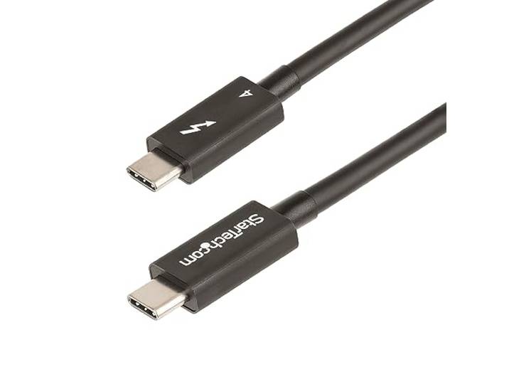 StarTech 50cm Thunderbolt 4 Kabel, 40Gbps, 100W PD, 4K/8K Video, USB-C