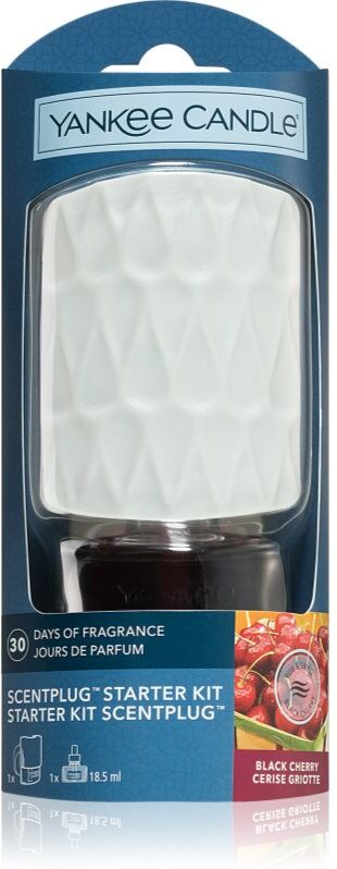 Yankee Candle Black Cherry diffuseur électrique + recharge 1 pcs