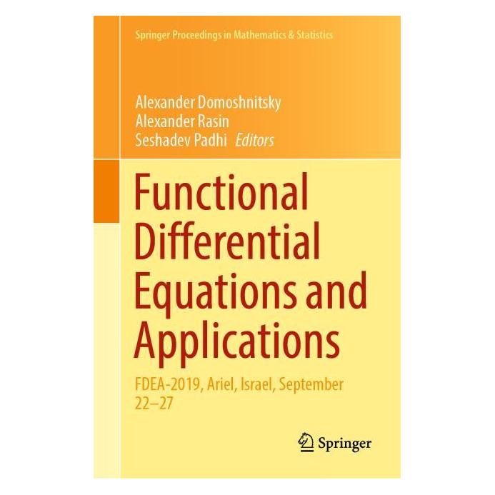Springer Functional Differential Equations and Applications (Englisch, Hardcover, Alexander Domoshnitsky, Alexander Rasin, Seshadev Padhi) (71876301)