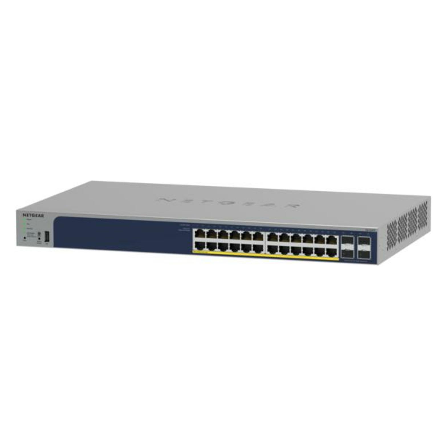 Netgear 52Port Switch 10/100/1000 GS752TPP GS752TPP-300EUS (52 Ports) (GS752TPP-300EUS)