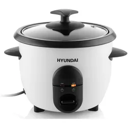 Hyundai Reiskocher, Dampfgarer + Reiskocher, Weiss, Schwarz