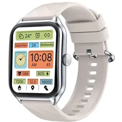 Zeblaze GTS 4 smartwatch (silver) (ohne SIM), Smartwatch