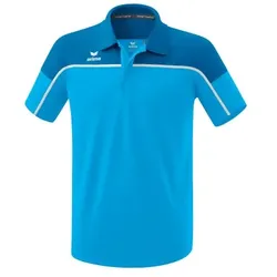 Erima Change by erima Poloshirt Herren - curacao/mykonos/weiß - 2