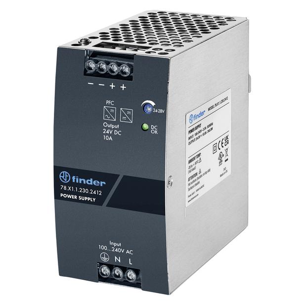 Finder 78.Y1.1.230.2412 Schaltnetzteil 20 A 480 W Anzahl Ausgänge:1 x Inhalt (78.Y1.1.230.2412)