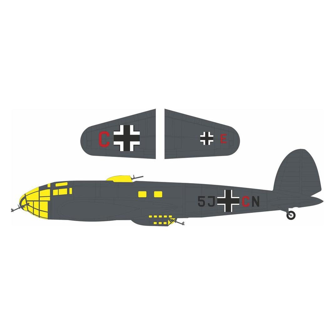 Eduard He 111P-1 code letters for Revell (JX362)