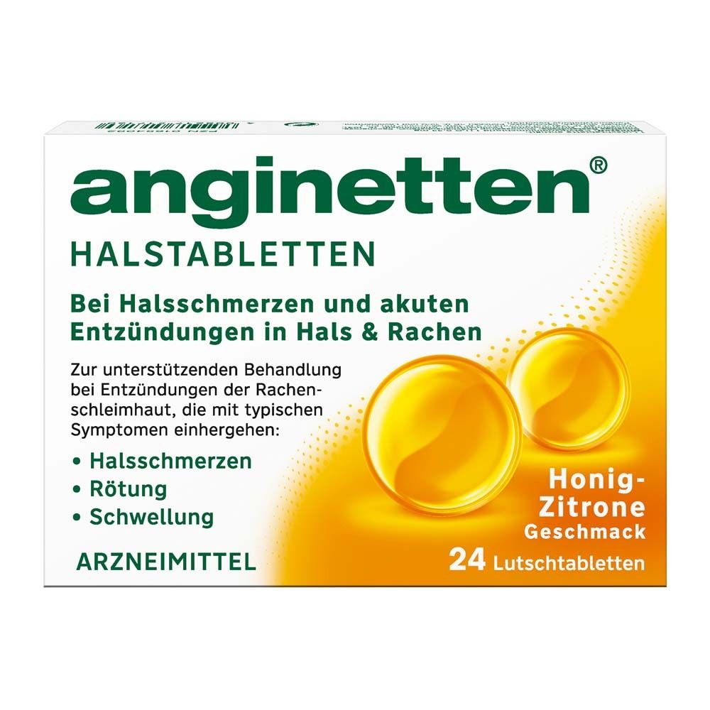 Anginetten Halstabletten 24 St Lutschtabletten