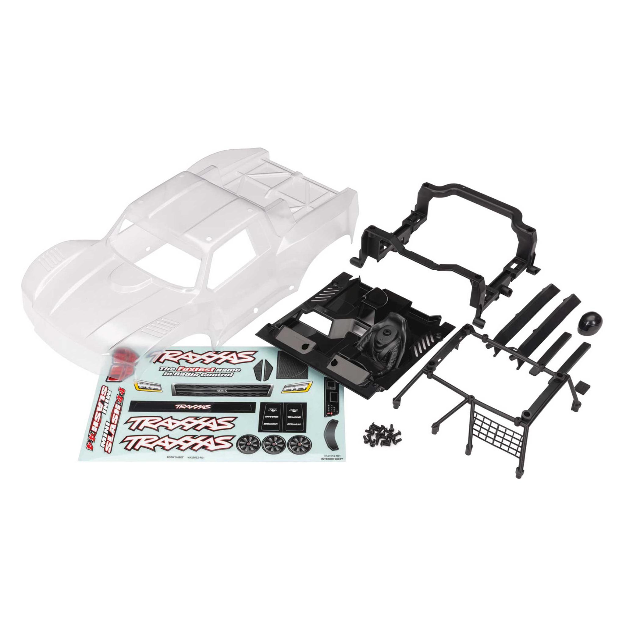 Traxxas Karosserie klar Mini-Slash 4x4 (TRX10811)