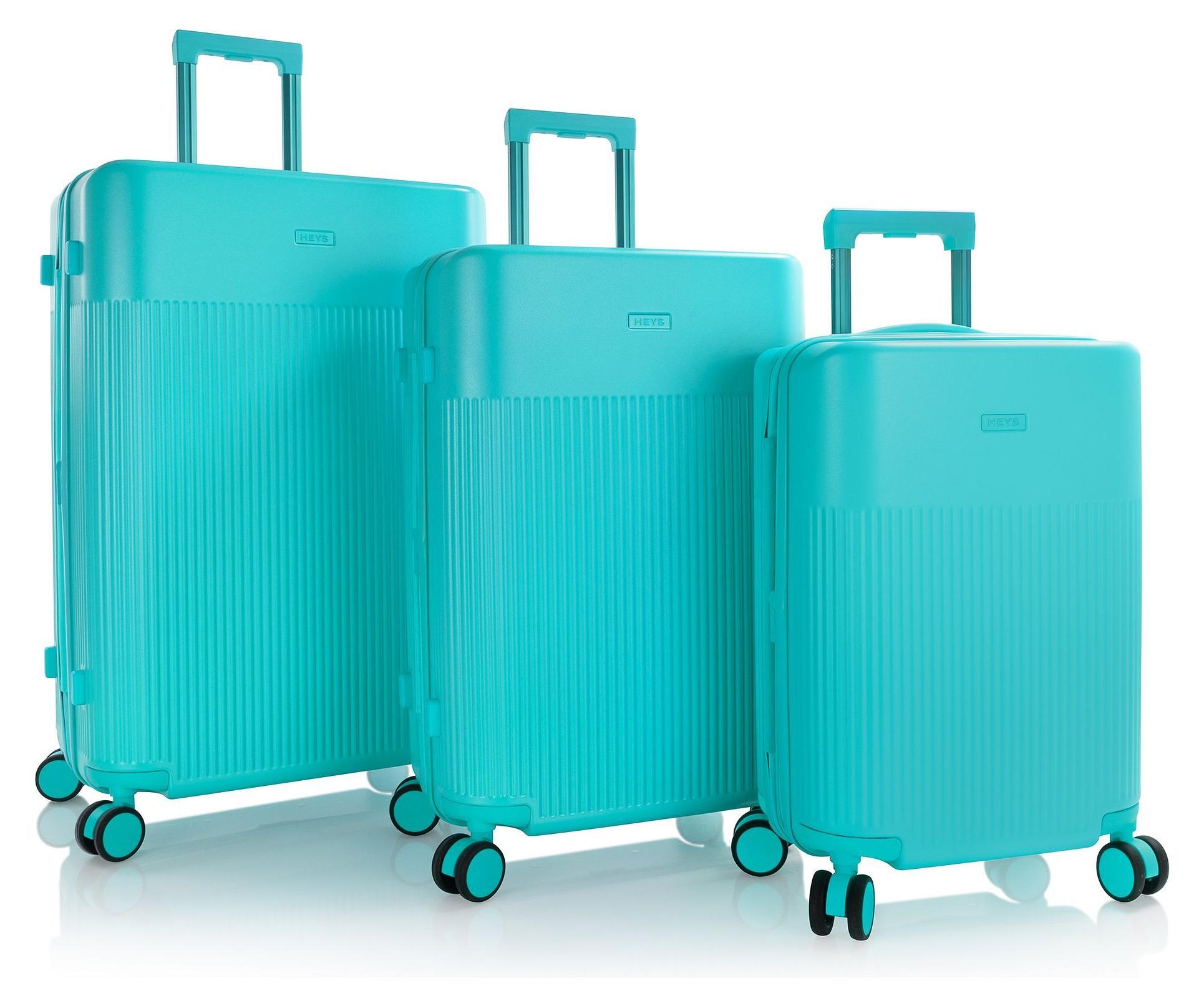 HEYS Trolley HiLite 3pc Set Aqua Breeze türkis 74cm