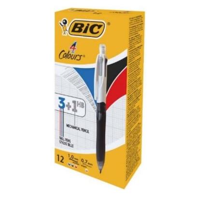 Bic 4 Colours 3+1 HB (4x) (942104)