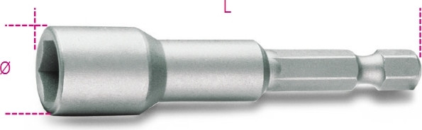 Beta magnetische zeskantige schroefbits model 862F variant 862F/10