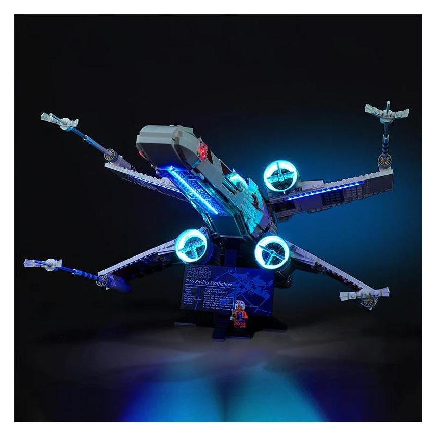 BrickBling LED Licht Set für LEGO Star Wars: X-Wing Starfighter (75355) inkl. Fernbedienung (P47802)