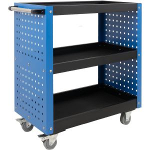Trutzholm Werkstattwagen 41708, Tragkraft 300 kg, Servicewagen, 700 x 390 mm, mit 3 Ablagen