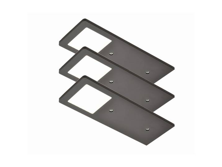 Unterbauleuchten-Set 101091 Schwarz