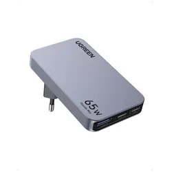 Ugreen Nexode Pro (65 W, 3 Ports), USB Ladegerät, Schwarz, Grau