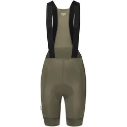 Fingerscrossed Road Bib Women kurze Fahrradhose Damen - olive - XS