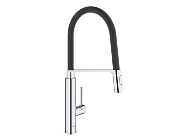 GROHE Concetto, Küchenarmatur, ausziehbare Brause, 2 Strahlarten, Hochdruck