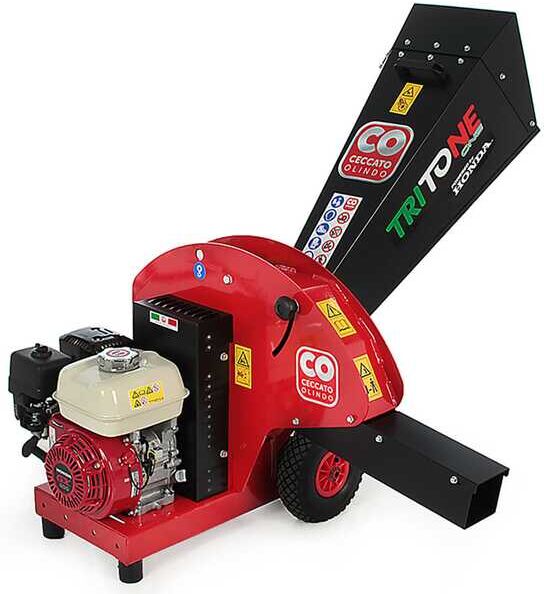 Ceccato Olindo Ceccato Tritone One - Biotrituratore a scoppio - Motore Honda GX 200