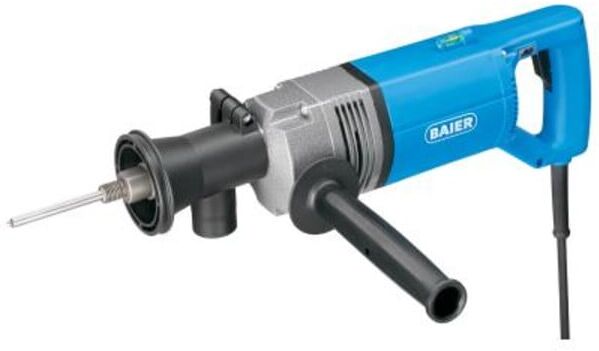 Baier BDB 824S Diamant-Trockenbohrmaschine mit Spannung: 230V, Leistung: 2000W im Transportkoffer, 9010)
