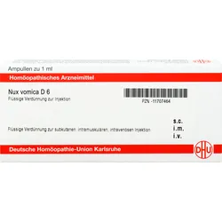 Nux Vomica D6 Ampullen 8 ML
