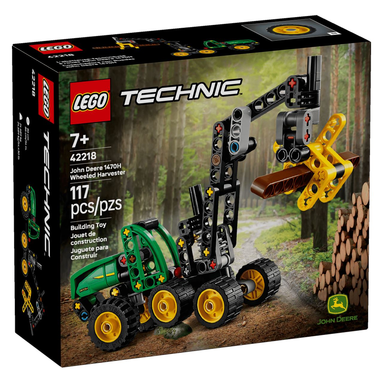 LEGO Technic 42218 John Deere 1470H Rad-Harvester