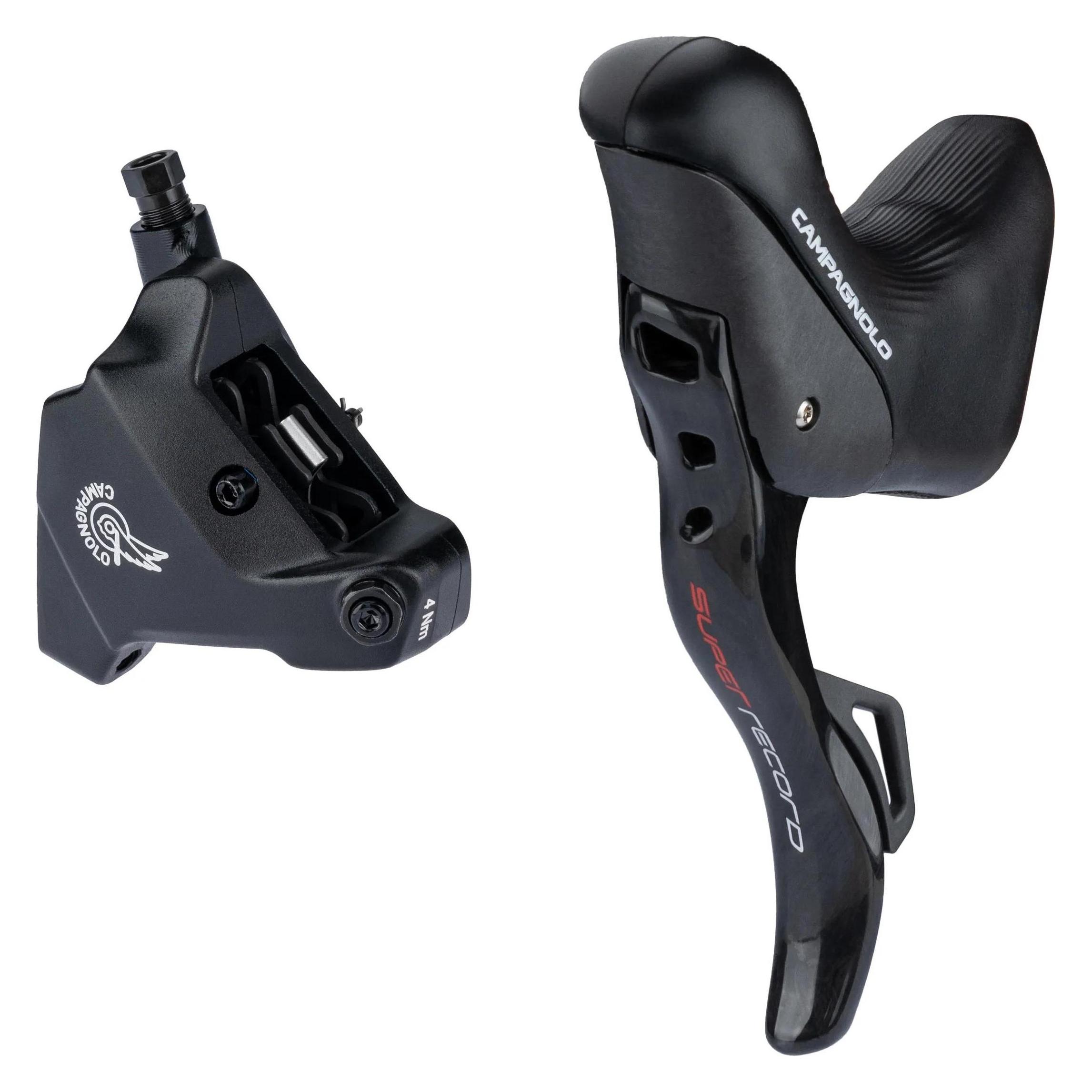 Campagnolo Unisex - Erwachsene Super Record EPS 12s Scheibenbremse, Schwarz, Einheitsgrösse (Bremshebel, Bremssattel) (EP21-SRD12LR6EPS)