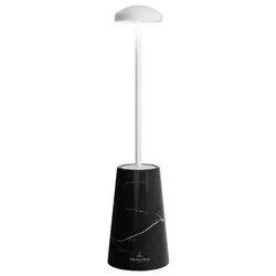Villeroy & Boch 97050 SIENA Schwarz Weiß Akkutischleuchte