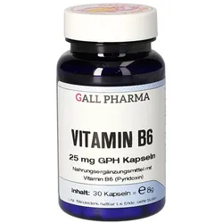 Vitamin B6 25 mg Gph Kap
