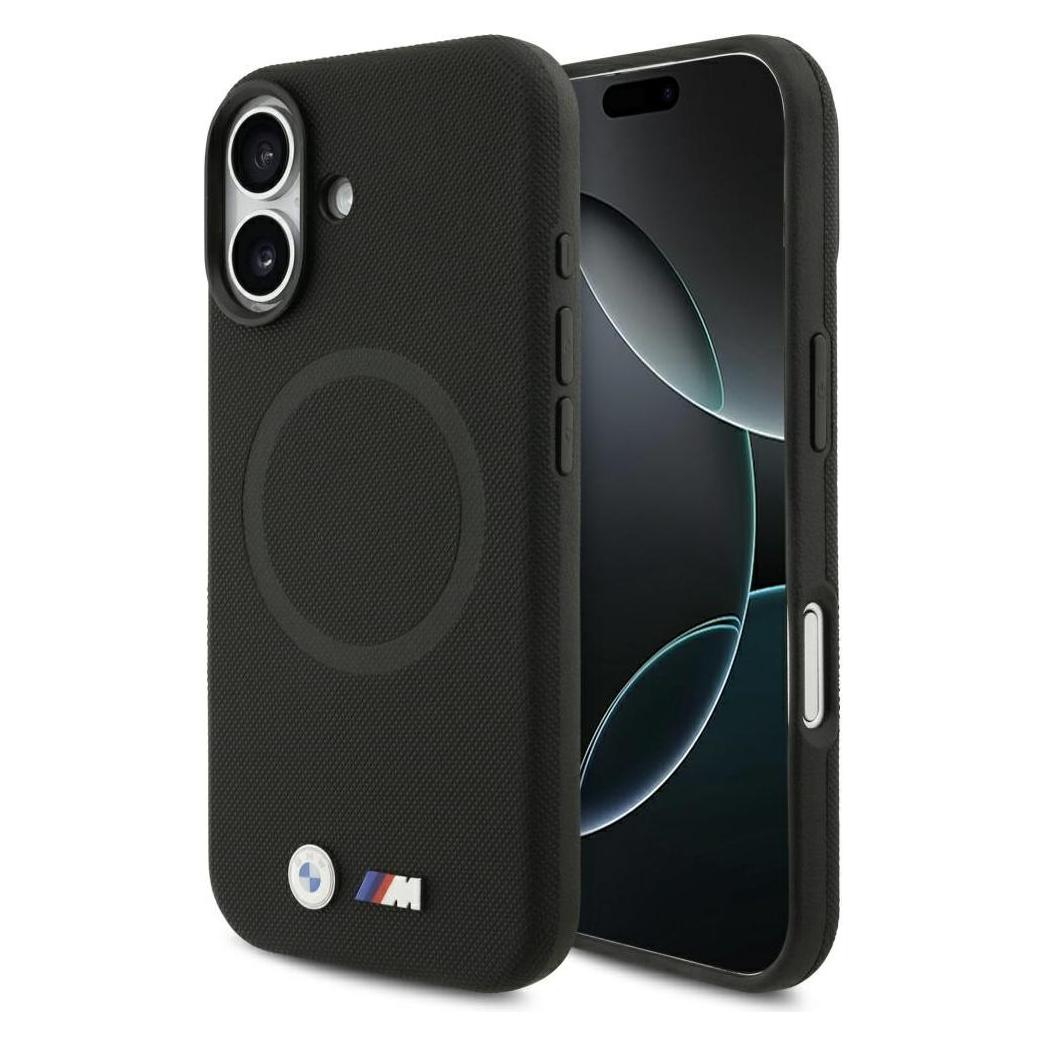 BMW M FW Metal Logo MagSafe Case for iPhone 17 Black (Apple iPhone 17) (BMHMP17S25PFWSMK)
