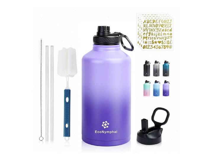 LuxusKollektion Isolierflasche Edelstahl Trinkflasche 1,9L Isolierflasche