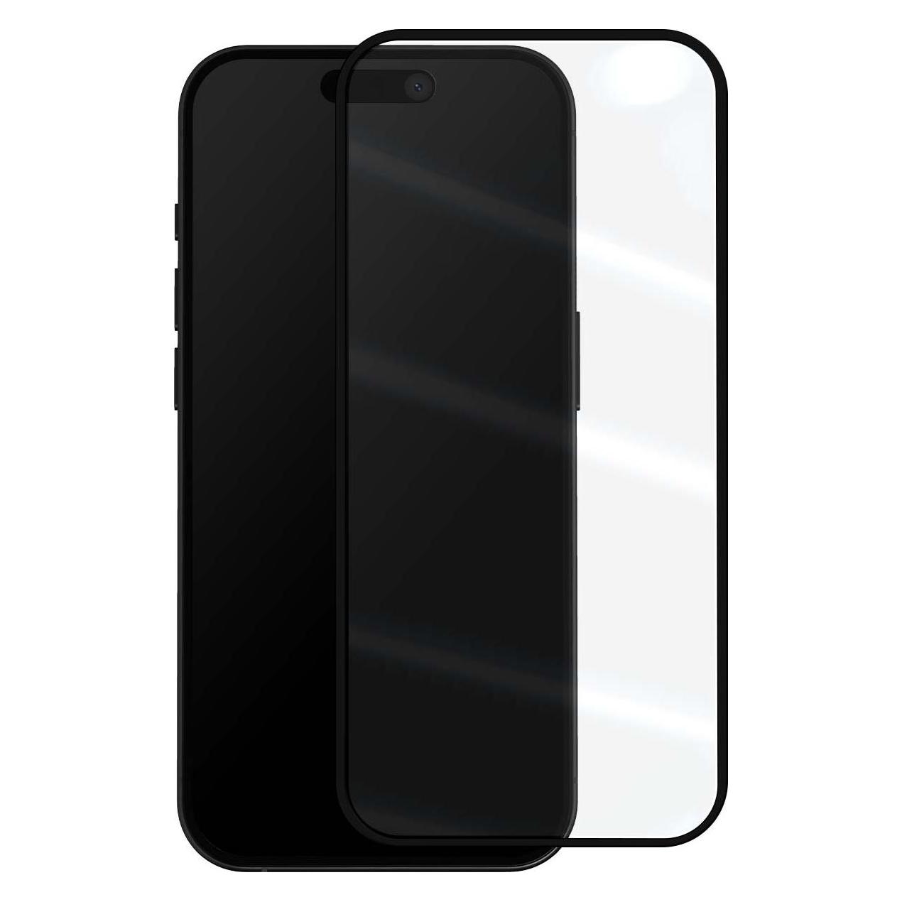 Crong Hybrid glass iPhone 15 Pro Max (1 Stk., Apple iPhone 15 Pro Max) (CRG-NANO-IP67P)