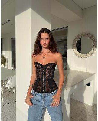 Retailers Go Elegant Slash Neck Lace Backless Top Womens Summer Fashion Tank Top apricot s