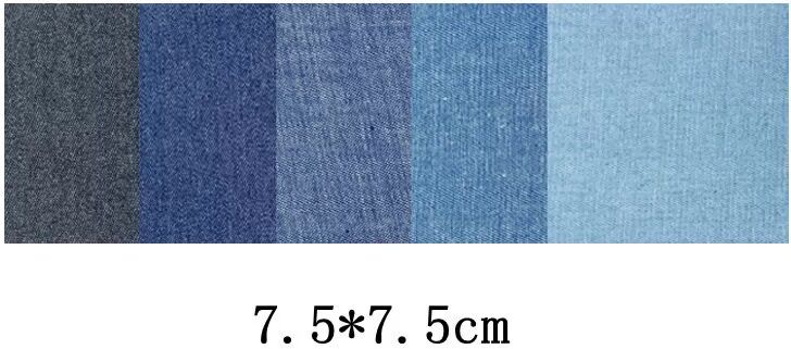 INF Kit de patchs thermocollants en denim pour la réparation de vêtements