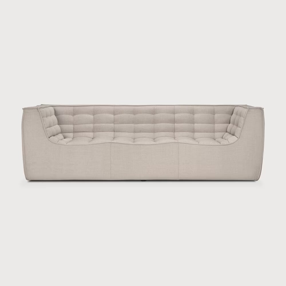 Ethnicraft 3-zits Bank N701 Beige