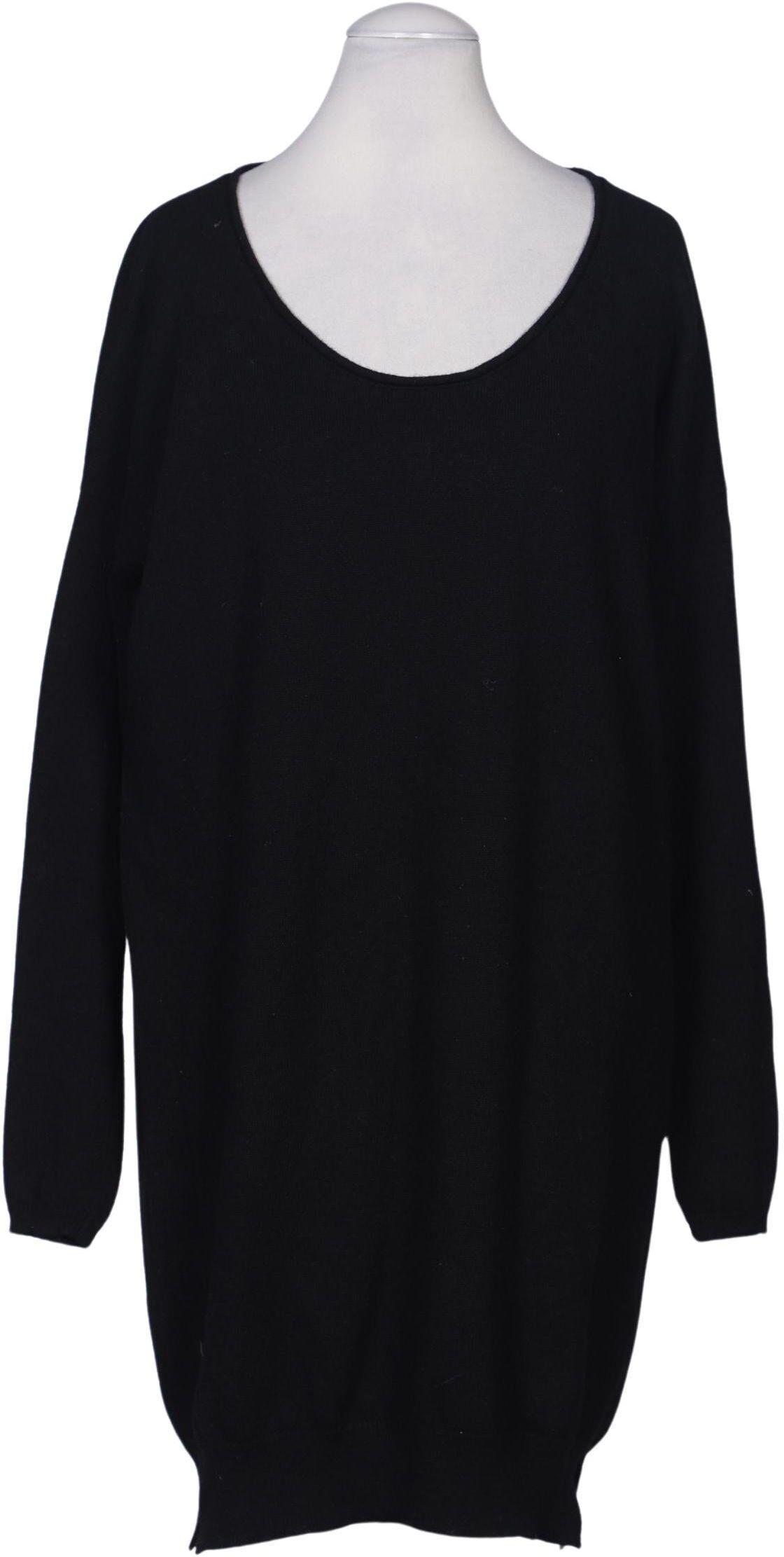 Dear Cashmere Damen Kleid, Schwarz, Gr. S, Schurwolle - Second Hand