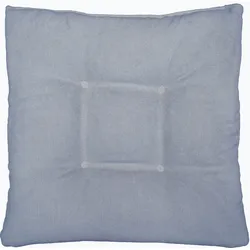 Stuhlkissen BELLISSIMO silber (LBH 45x45x6 cm) - silber - LBH 45x45x6 cm