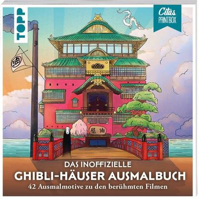 Das inoffizielle Ghibli-Häuser Ausmalbuch, Taschenbuch von Citas.paintbox, Frechverlag GmbH, 978-3-7358-8227-1