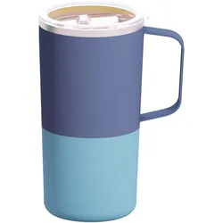 asobu® Isolierbecher Tower Mug 600ml - blau