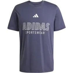 ADIDAS Herren Shirt House of Tiro Linear Graphic, Größe S in Grau Grau