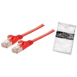 shiverpeaks BASIC-S, Cat7, 3m Netzwerkkabel Rot U/FTP (STP)