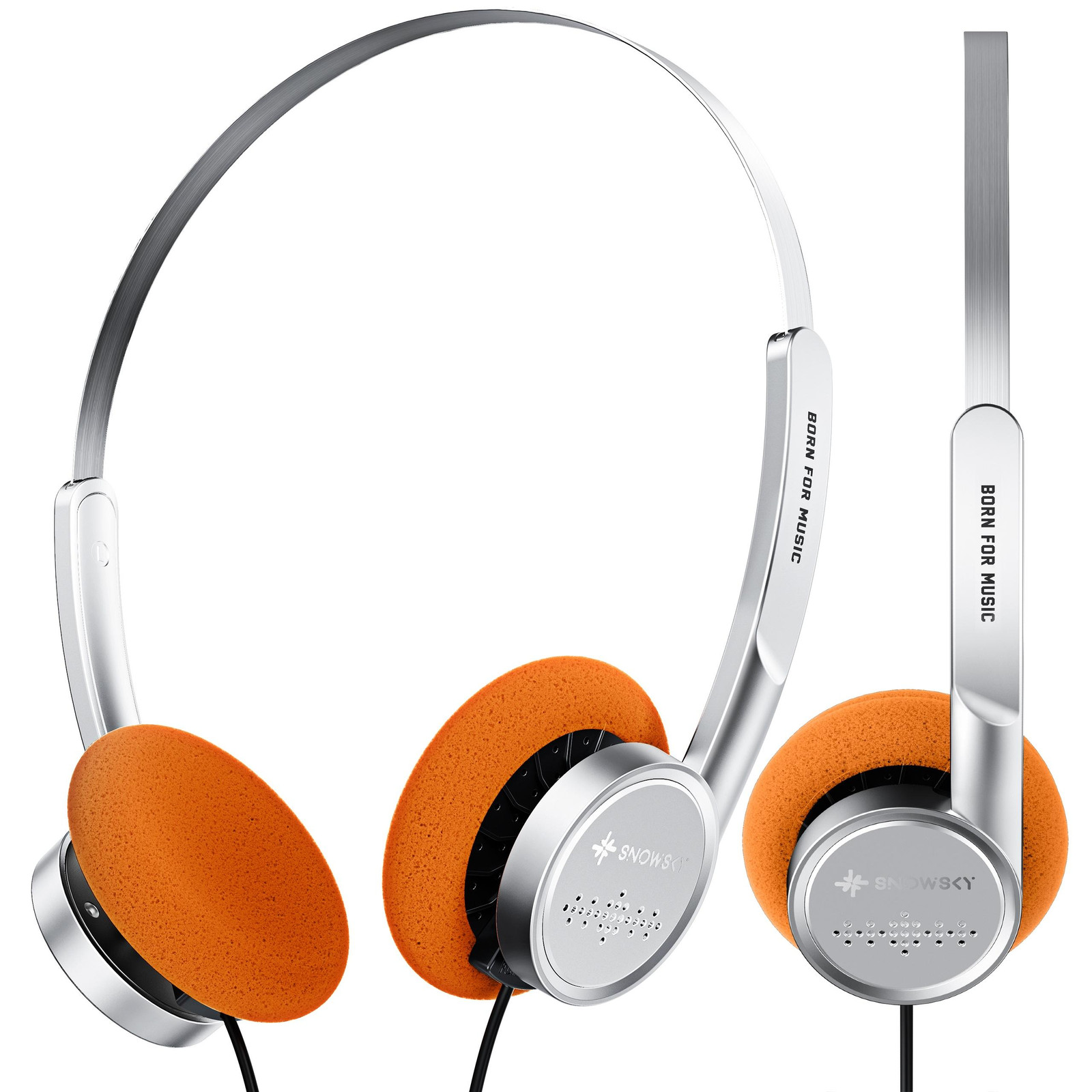 FiiO SNOWSKY WIND Zilver Over-ear hoofdtelefoon in retro-stijl